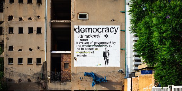 Democracy Image from pexels/clayton